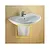 Clodia semicolonna per lavabo bianco lucido codice prod: J051700 product photo Default XS2
