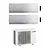 Kirigamine Zen condizionatore dualsplit 7000+9000 btu Wi-Fi argento codice prod: MSZ-EF22(25)VGKS MXZ-2F53VF4 product photo Default XS2