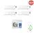 Flexis Plus condizionatore quadrisplit 7000+7000+9000+12000 btu inverter con wifi codice prod: as20(2)(25)(35)s2sf1 4U75S2SR5 product photo Default XS2