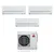 Condizionatore trialsplit serie Plus 7000+7000+9000 btu codice prod: MSZ-AP20(20(25)VGK+MXZ-3F54VF3 product photo Default XS2