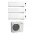 Kirigamine Zen condizionatore trialsplit 7000 + 7000 + 15000 btu Wi-Fi codice prod: MSZ-EF22(2)42VGKW PXZ-4F75VG product photo Default XS2