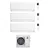 Plus condizionatore trialsplit  12000+12000+18000 btu Wi-Fi codice prod: MSZ-AY35(2)50VGKP MXZ-3F68VF4 product photo Default XS2