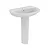 Eurovit lavabo 60 con colonna bianco lucido codice prod: W332301 R206601 product photo Default XS2
