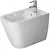 Serie happy d.2 a pavimento wc 2159090000+ bidet 2267100000+ sedile a chiusura rallentata 0064590000 product photo Foto2 XS2