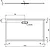 Ultra Flat New  piatto doccia in acrilico 140X80 rettangolare codice prod: T447001 product photo Foto2 XS2