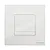 Placca Arte Metall mono bianco + Cassetta wc sospeso duplo 380 premium codice prod: 4060414101 4060452506 product photo Foto1 XS2