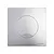 Placca Atena mono cromo opaco + Cassetta wc sospeso duplo 380 premium codice prod: 4060414331 4060452506 product photo Foto1 XS2