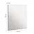 ANTHONY specchiofilo lucido 70X90 reversibile con led codice prod: 000034020000000 product photo Foto1 XS2