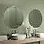 Specchio filo lucido tondo 80 codice prod: 000025540000000 product photo Foto3 XS2