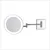 Discolo Led specchio ingranditore x3 tondo cromato codice prod: C36/2KK3 product photo Default XS2