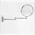 Doppiolino specchio ingranditore x6 tondo cromato codice prod: 47/2KK6 product photo Default XS2