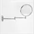 Doppiolo specchio ingranditore x2 tondo cromato codice prod: 47/2KK3 product photo Default XS2
