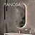 Pianosa specchio 50x90 luce calda nero opaco codice prod: T017/CA product photo Default XS2