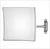 Quadrolo 63/1kk3 specchio ingranditore 3x a parete 20x20 braccio 31 senza luce cromato codice prod: 63/1KK3 product photo Default XS2