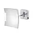 Quadrolo Led hotel specchio ingranditore x3 cromato codice prod: H60/1KK3 product photo Default XS2