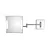 Quadrolo led specchio ingranditore x3 braccio doppio codice prod: C60/2BA-3 product photo Default XS2