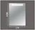 Specchiera c/telaio alluminio c/neon integr.l70 x h100 x p2,5 senza interr. codice prod: DSV17590 product photo Default XS2