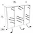 Specchiera contenitore colombia 3 ante codice prod: DSV16643 product photo Foto1 XS2