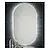 Living specchio ovale 50x90 con led perimetrale codice prod: 000LV01LED product photo Default XS2