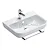 Sfera lavabo sospeso 1foro 60x45 bianco senza fissaggi codice prod: 160BSF00 product photo Default XS2
