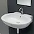 Easy Evo lavabo 55x46 bianco lucido monoforo codice prod: EASLA55E product photo Foto1 XS2