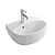 Grace lavabo sospeso 45x36 bianco lucido monoforo codice prod: GR045BI product photo Default XS2