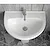 Grace lavabo sospeso/colonna 60x45 codice prod: GRN60BI product photo Foto1 XS2
