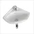 Torano lavabo angolare sospeso 41,5x46,5  bianco lucido monoforo codice prod: VA020BI product photo Default XS2