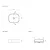 Smart b lavabo 38x45 round bianco codice prod: 7406 product photo Foto2 XS2