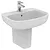 Esedra lavabo 60x46 bianco lucido monoforo codice prod: T279801 product photo Default XS2
