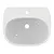 Tesi design lavabo sospeso 60x48 bianco lucido monoforo codice prod: T352201 product photo Foto2 XS2