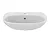 Tesi lavabo da appoggio 55x45 bianco lucido monoforo codice prod: T352301 product photo Foto1 XS2