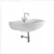 Ydra lavabo 1/3 fori semi colonna 63x51 bianco codice prod: 33040000 product photo Default XS2