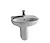 VITRA NORMUS lavabo bagno sospeso a Parete Larghezza 50 cm codice prod: 5079L003-0001 product photo Default XS2