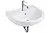 Vitra S50 lavabo 55x45 bianco lucido monoforo codice prod: 5301L003-0001 product photo Foto1 XS2
