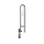 SNUG maniglia ribaltabile 80 cm cromato con porta rotolo codice prod: 000056581300000 product photo Foto1 XS2