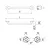 Hotellerie maniglione L.52 cm a parete codice prod: A0490FCR product photo Foto1 XS2