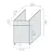 Mobile sotto lavatoio bianco 45X46 serie Minerva codice prod: 9011 product photo Foto1 XS2