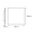 Pannello smart+ wifi Planon frameless square  tw + rgb 60x60 codice prod: LUM484474WF product photo Foto4 XS2