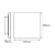 Pannello smart+ wifi Planon frameless square tw + rgb 30x30 codice prod: LUM484351WF product photo Foto4 XS2