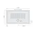 Piatto doccia ceramica 120 x 70 bianco serie H6 Flat codice prod: 1211 product photo Foto1 XS2