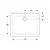 60 piatto doccia ceramica rettangolare 100x80 bianco h 6 codice prod: 550.055.00.1 product photo Foto1 XS2