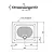Connect piatto doccia ceramica 85x70 beu codice prod: T268801 product photo Foto1 XS2