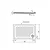 Gemma 2 piatto doccia ceramica rettangolare 120x80 bianco h 7 codice prod: T469401 product photo Foto2 XS2