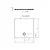 Strada+ piatto doccia ceramica rettangolare 120X80 bianco h 3,5 codice prod: T5644IG product photo Foto2 XS2