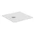 Ultra Flat S+ piatto doccia ceramica quadrato 100x100 bianco h 3 codice prod: T5608FR product photo Default XS2