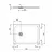 Ultra Flat S+ piatto doccia ceramica rettangolare 140X80 bianco h 3 codice prod: T5599FR product photo Foto2 XS2