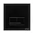 Placca Arte duo vetro nero codice prod: 4060420238 product photo Default XS2