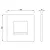 Placca Arte mono bianco codice prod: 4060415501 product photo Foto1 XS2