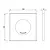 Placca Veria mono bianco codice prod: 4060414501 product photo Foto1 XS2